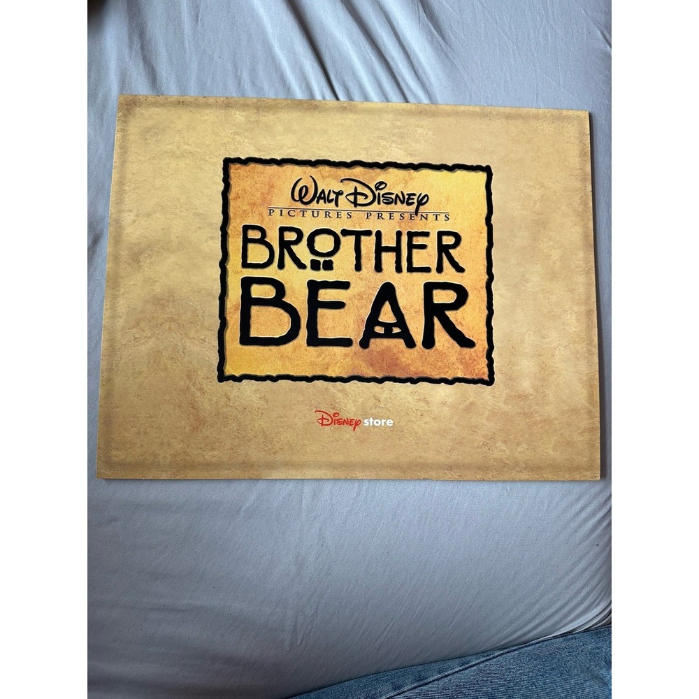 Walt Disney Pictures Presents BROTHER‎ BEAR set of 4 Lithographs